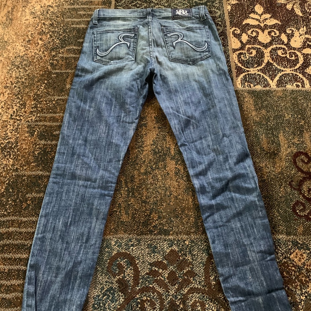 Rock & Republic Ankle Zipper Jeans